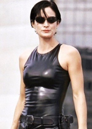 Carrie Anne Moss Trinity The Matrix2